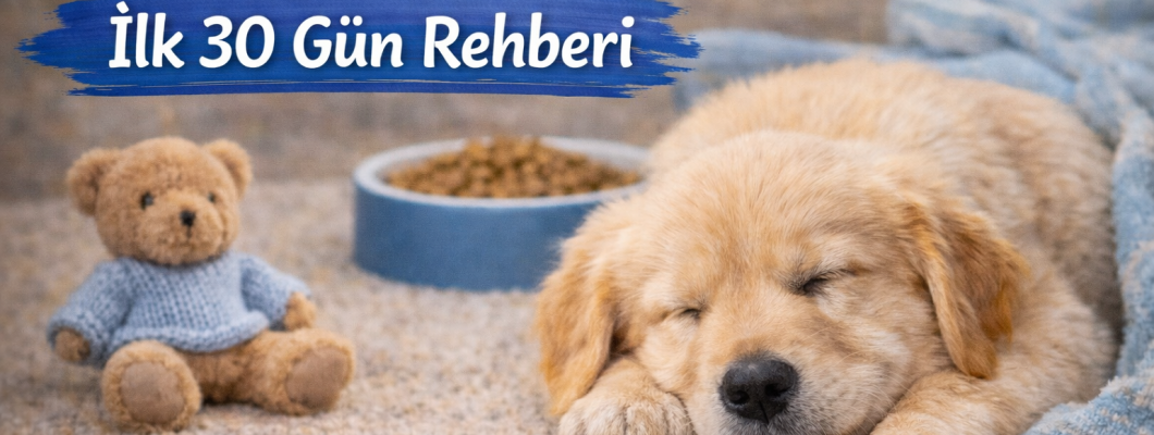 Yavru Köpek Bakımı: İlk 30 Gün Rehberi